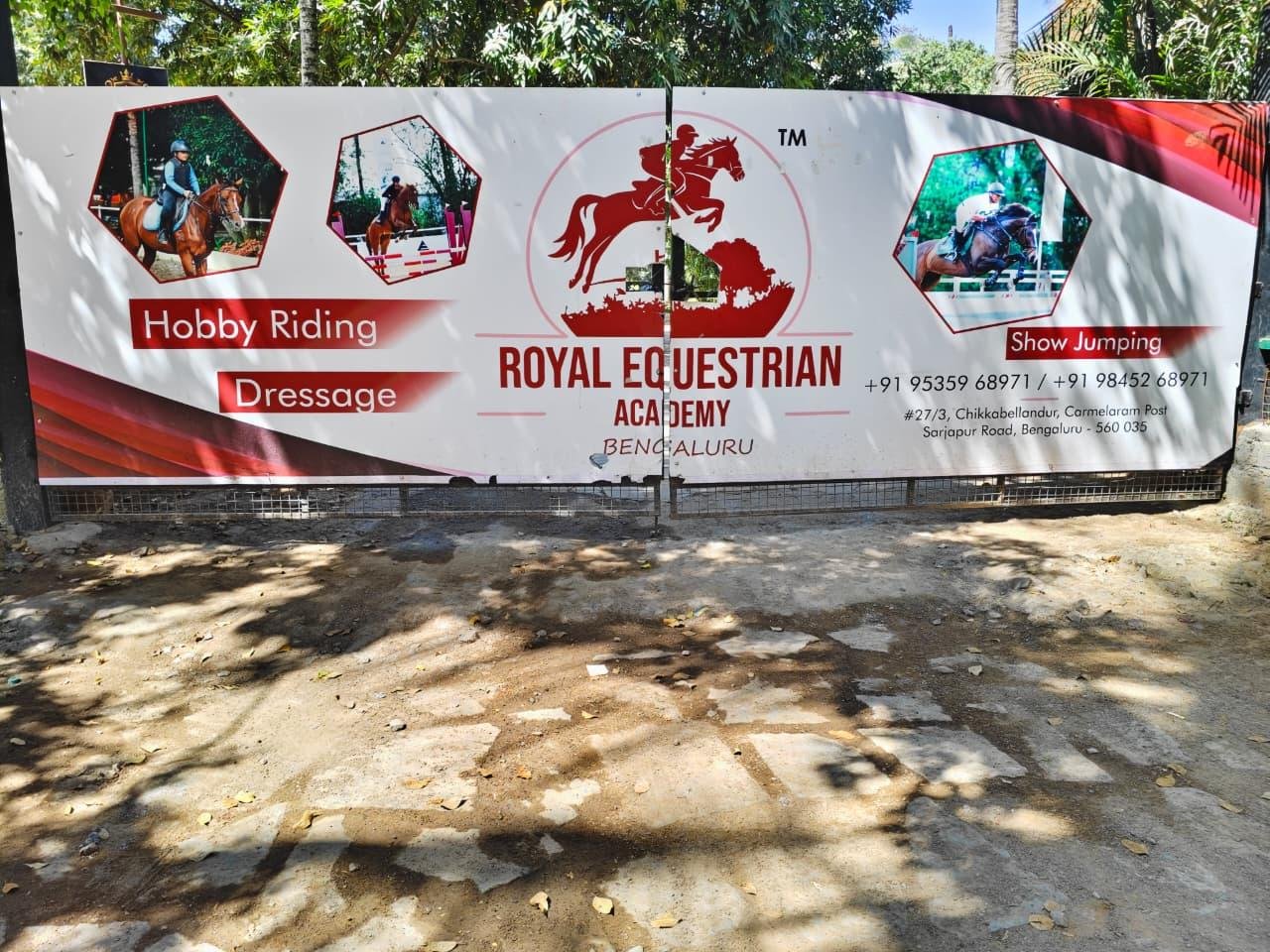 Riding lesson
