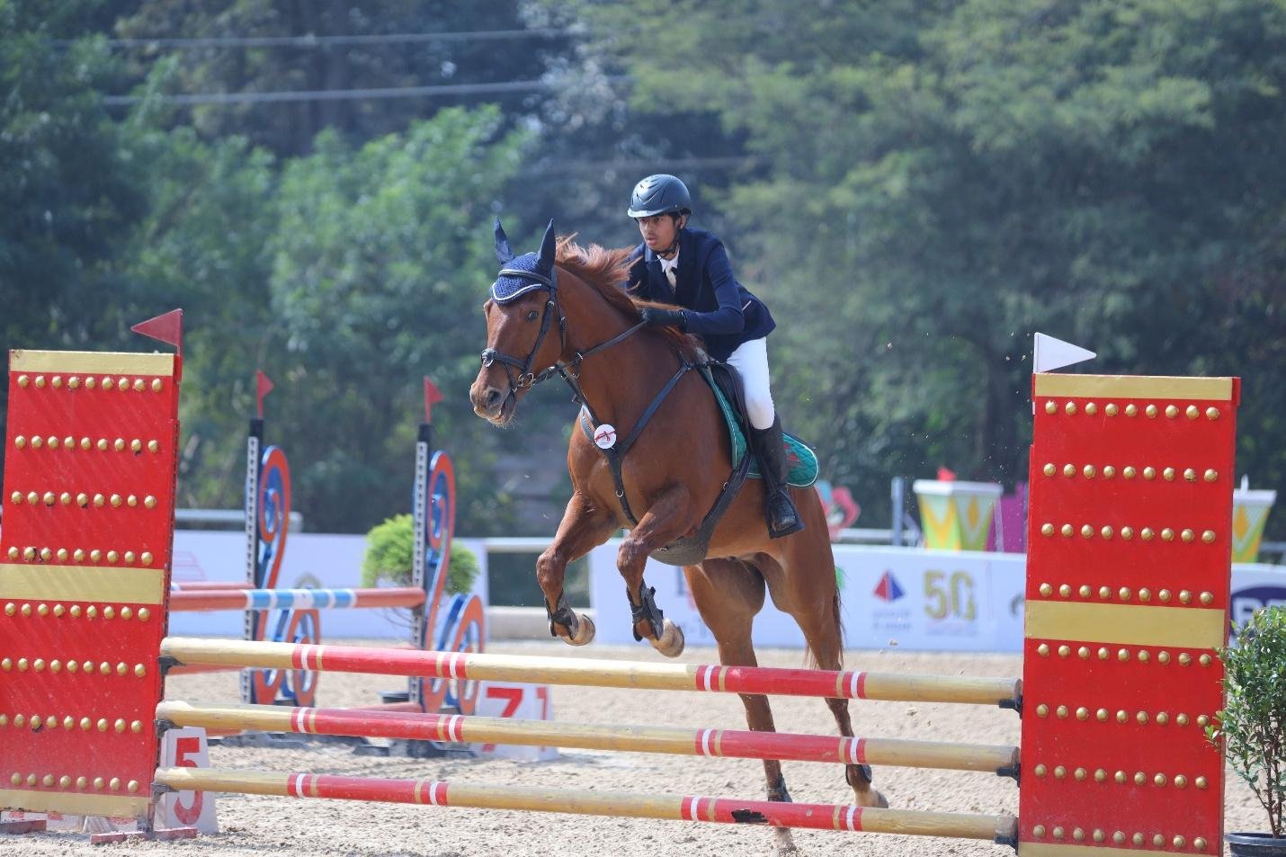 Rider progress